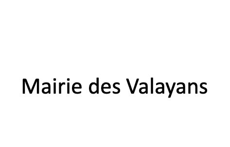 Mairie des Valayans